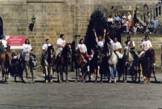 Camino de Santiago on horseback 